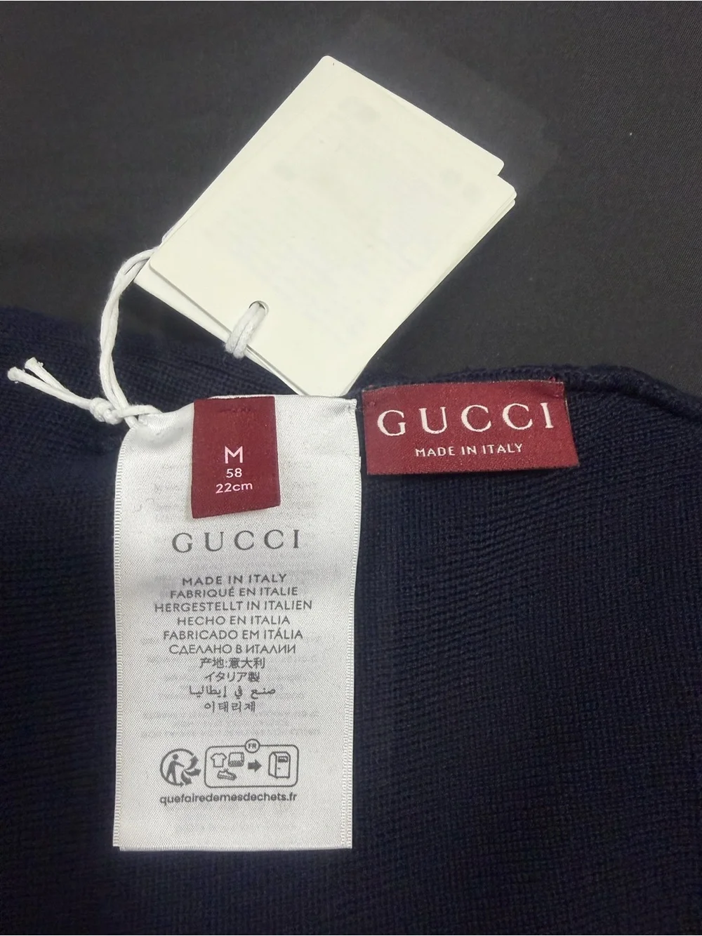 Gucci size